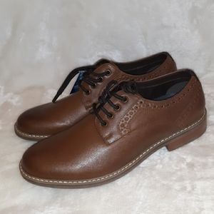 NIB Mens Nun Bush Size 8 Cognac Oxfords